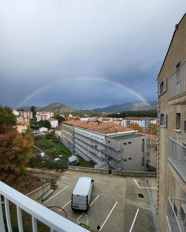 Charmant Type 1 Neuf En Hyper Centre Avec Parking Corte  Luaran gambar